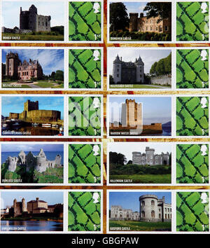 Neue Stempel designs Stockfoto