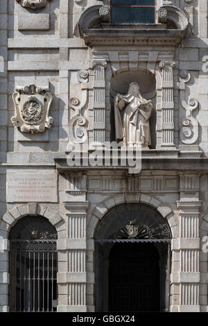 Kloster von Santa Teresa in Plaza De La Santa in Avila Stadt Kastilien und Leon Spanien Europa Stockfoto