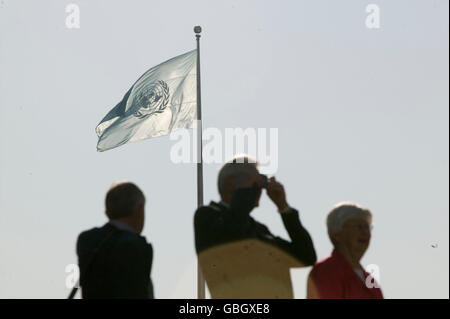 8. September 2005 - New York City, New York - Besucher bei der UNO Hauptquartier in New York, USA. Stockfoto