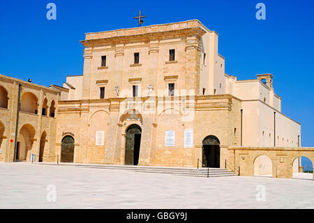 Basilika De Finibus Terrae, Basilika, Santa Maria di Leuca, Leuca, Provinz Lecce, Apulien, Italien Stockfoto