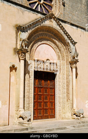 Santa Caterina d ' Alessandria, Franziskanerkirche, Basilika, Galatina, Provinz Lecce, Apulien, Italien Stockfoto