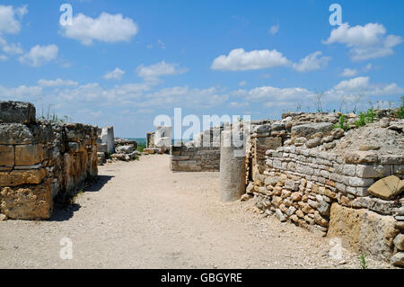 Canne della Battaglia, archäologische Ausgrabungsstätte, Museum, Barletta, Apulien, Italien Stockfoto