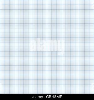 Nahtlose blaue Grafik Papier Muster Hintergrund. Stock Vektor