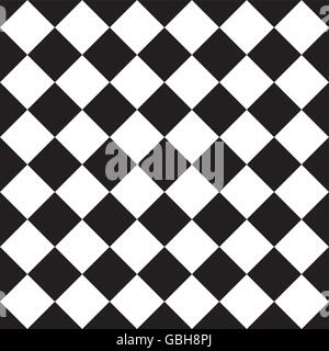 Nahtloses Karo diagonalen Muster Hintergrund Stock Vektor
