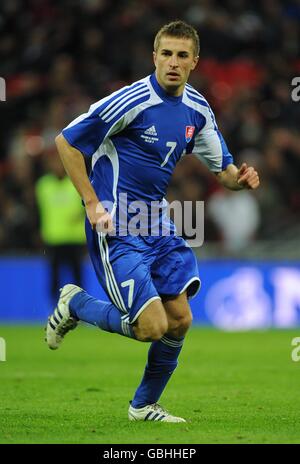 Fußball - International freundlich - England gegen Slowakei - Wembley Stadion. Stanislav Sestak, Slowakei Stockfoto