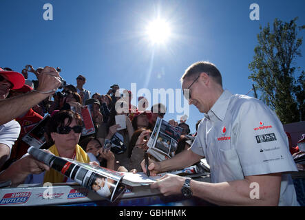 Formel 1 Motor Racing - Australian Grand Prix - Rennen - Albert Park - Melbourne Stockfoto