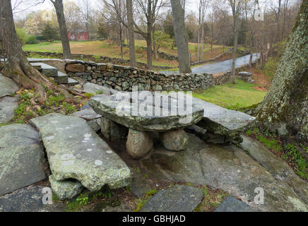 Wehr Farm National Historic Site Wilton CT Stockfoto