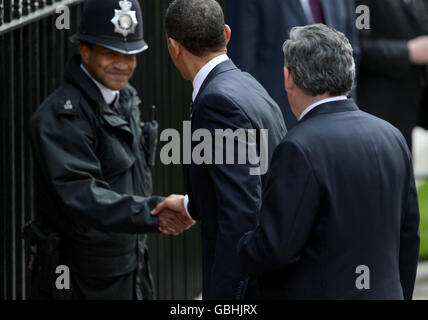 G20-Gipfel Tag eins Stockfoto