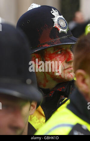 G20-Gipfel Tag eins Stockfoto
