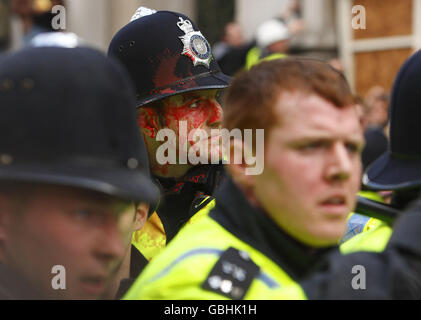 G20-Gipfel Tag eins Stockfoto