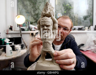 Rugby-Union - Brian O'Driscoll Grogg - Grogg Shop Studio Stockfoto