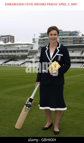 Cricket - Claire Taylor genannt Wisden Cricketer des Jahres - Lord es Cricket Ground Stockfoto