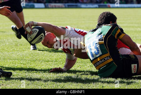 Rugby-Union - Guinness Premiership - Northampton Saints V Gloucester Rugby - Franklins Gärten Stockfoto