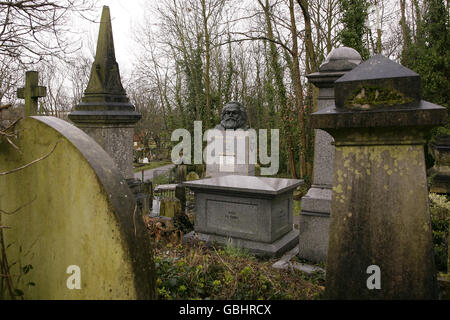 Religion - Friedhof - Highgate - London Stockfoto