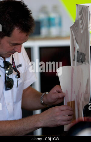 Formel 1 Motor Racing - Australian Grand Prix - Qualifikation - Albert Park - Melbourne Stockfoto