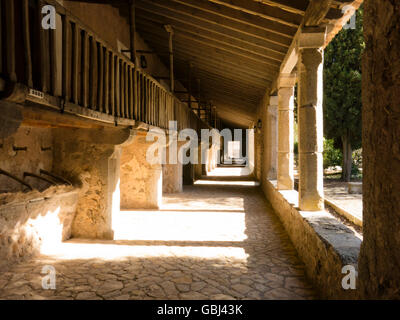 Kloster Lluc auf Mallorca Stockfoto