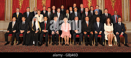 G20-Gipfel Tag eins Stockfoto