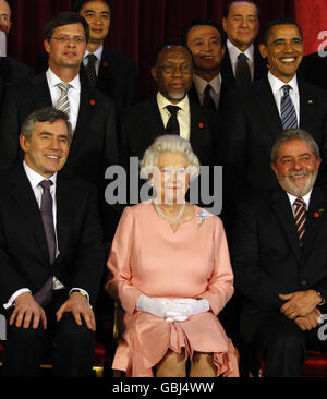 G20-Gipfel Tag eins Stockfoto