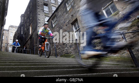 Edinburgh-Tretmühle Stockfoto