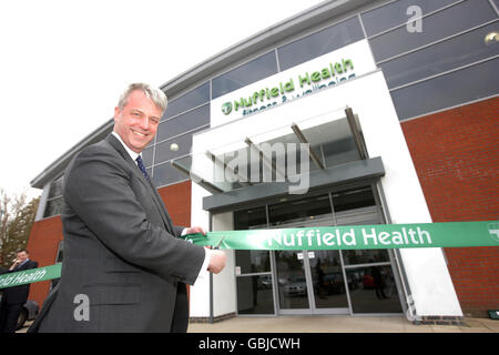 Nuffield Health neue Fitness & Wellness Center eröffnet Stockfoto