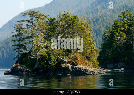 Telegraph Cove. Vancouver Island. Britisch-Kolumbien. Kanada Stockfoto