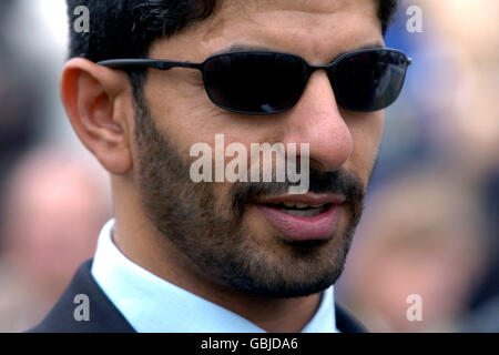 Pferderennen - York Races. Trainer Saeed bin Suroor Stockfoto