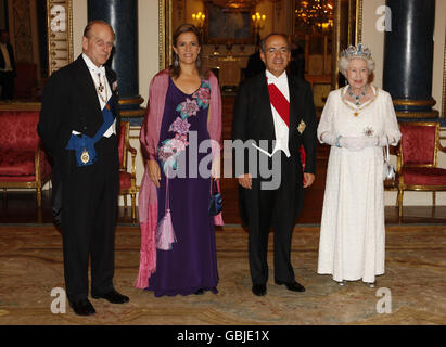 Präsident von Mexiko Staatsbesuch Stockfoto