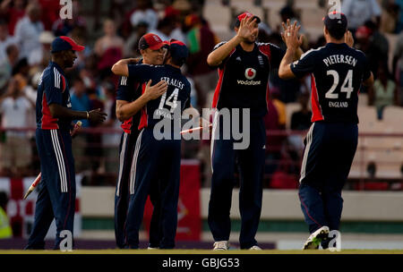 Cricket - fünfte One Day International - Westindische Inseln V England - Beausejour Stadium Stockfoto