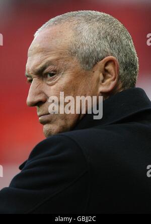 Fußball - UEFA Champions League - Viertelfinale - Erstes Teilstück - Manchester United gegen FC Porto - Old Trafford. Jesualdo Ferreira, FC Porto Coach Stockfoto