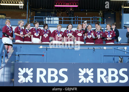 Murrayfield Rugby-Union - nationale Midi-Cup-Finale- Stockfoto