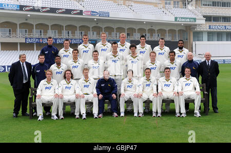 Trent Bridge Cricket - Nottinghamshire Photocall 2009- Stockfoto