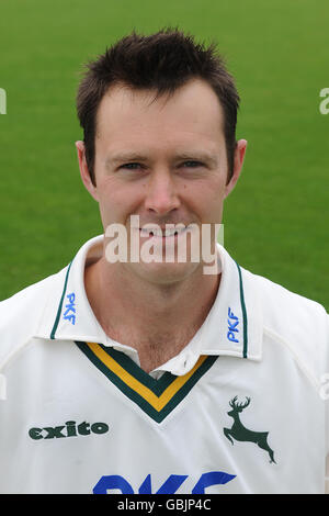 Cricket - Nottinghamshire Photocall 2009 - Trent Bridge. Will Jefferson, Nottinghamshire Stockfoto