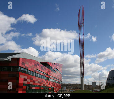 Der Aspire Tower am Jubille Campus, Nottingham University, ist Großbritanniens größtes freistehendes Kunstwerk Stockfoto