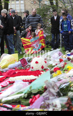 20. Jahrestag der Hillsborough-Katastrophe Stockfoto