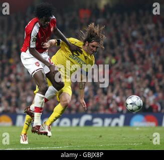 Fußball - UEFA Champions League - Viertel-Final - Rückspiel - Arsenal V Villarreal - Emirates Stadium Stockfoto