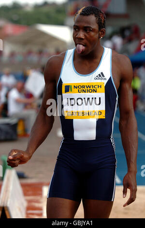 Leichtathletik - Norwich Union Super Grand Prix - Gateshead Stockfoto