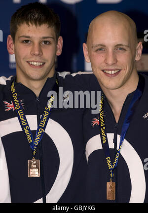 Tauchen - Fina Diving World Series 2009 - Tag, an dem zwei - Teiche zu schmieden Stockfoto