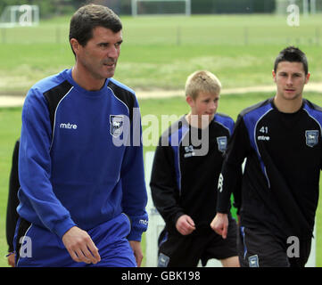 Fußball - Roy Keane erste Trainingseinheit - Playford Lane Stockfoto