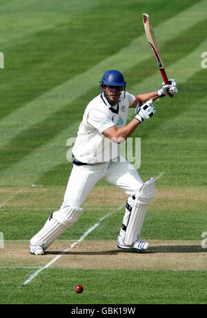 Cricket - Liverpool Victoria County Championship - Division One - Tag 2 - Warwickshire V Hampshire - Edgbaston Stockfoto