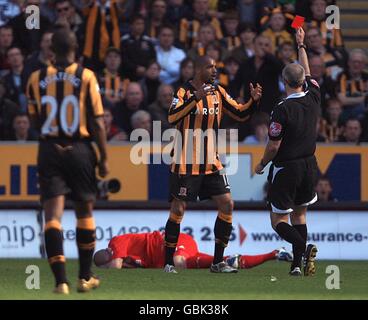 Fußball - Barclays Premier League - Rumpf V Liverpool - KC Stadium Stockfoto