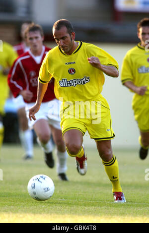 Fußball - freundlich - Welling United / Charlton Athletic. Paolo Di Canio, Charlton Athletic Stockfoto