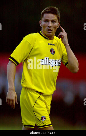 Fußball - freundlich - Welling United / Charlton Athletic. Matt Holland, Charlton Athletic Stockfoto