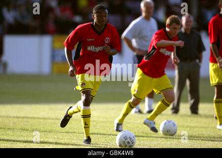 Fußball - freundlich - Welling United / Charlton Athletic. Osei Sankofa, Charlton Athletic Stockfoto