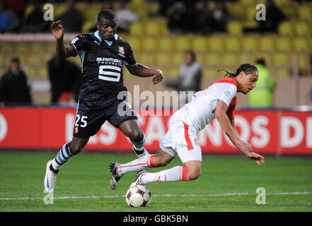 Fußball - französische Premiere Division - AS Monaco V Stade Rennes - Stade Louis II Stockfoto