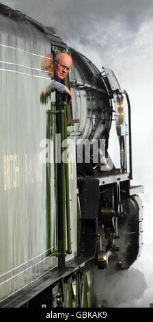 Tornado-Dampflokomotive Stockfoto