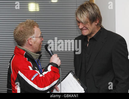 Rugby-Union - Magners League - Edinburgh Rugby V Leinster - Murrayfield Stockfoto