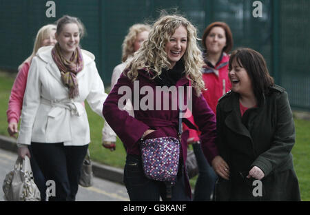 Rugby-Union - Magners League - Edinburgh Rugby V Leinster - Murrayfield Stockfoto