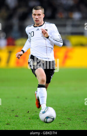 Lukas Podolski, internationalen Fußballspiel, Deutschland - Italien 1:1, Signal Iduna Park, Dortmund, Nordrhein-Westfalen Stockfoto