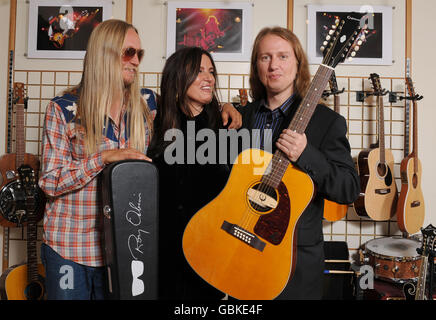 Neue Epiphone-Modell Stockfoto