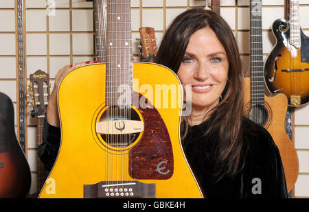 Neue Epiphone-Modell Stockfoto